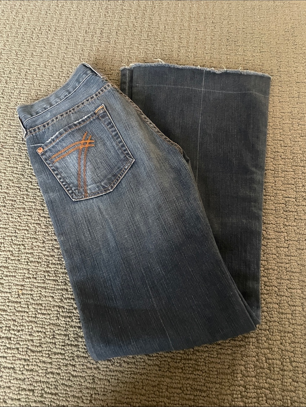 7 For All Mankind Dojo Jeans SZ. 26 Style U115193U-193U